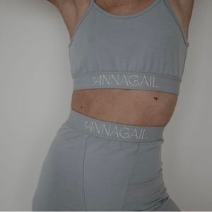 BRAND NEW Annagail powder blue biker shorts - never worn.